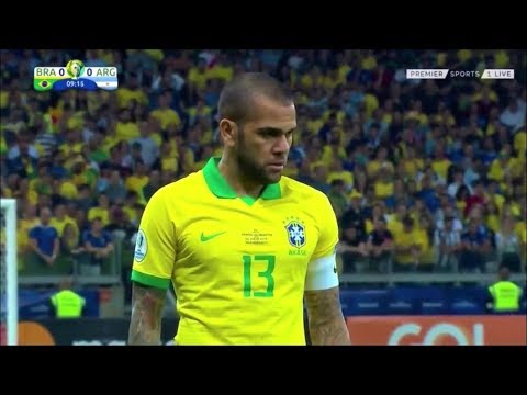 Dani Alves vs Argentina (Copa America 2019) HD 1080i (02/07/2019)