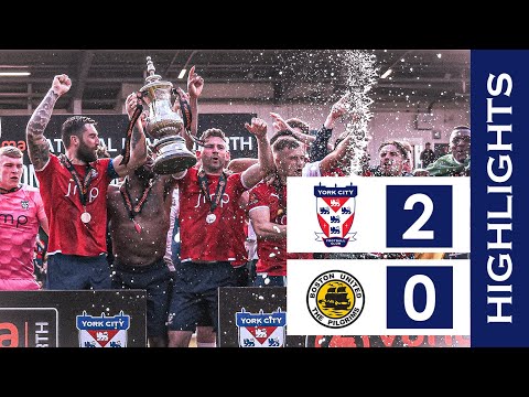 📺 PROMOTION FINAL WINNERS! | York City 2-0 Boston United | Highlights