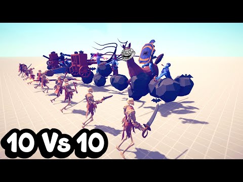 WEAPONSMASTER Vs SHAPESHIFTER - [10Vs10] Who Will Win!?!? | TABS - Totally Accurate Battle Simulator