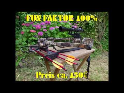 Armbrust Crossbow Jaguar Recurve 175lbs Outdoor Test Shooting Freie Waffen ab 18.J