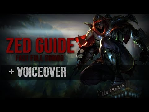 ZED FAST FULL COMBO GUIDE (faster than faker)