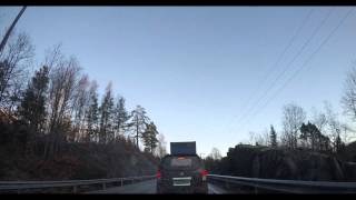 preview picture of video 'Lyngdal - Oslo på 12 minutter (4K 50fps)'