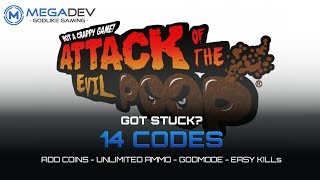 ATTACK OF THE EVIL POOP Cheats: Add Coins, Godmode, Unlimited Ammo, ... | Trainer by MegaDev