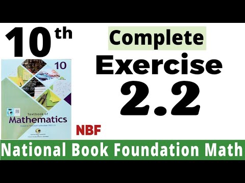 Class 10 Maths Chapter 2 Exercise 2.2 | Ex 2.2 Class 10 | 2.2 Maths Class 10 | NBF | Fazal Academy