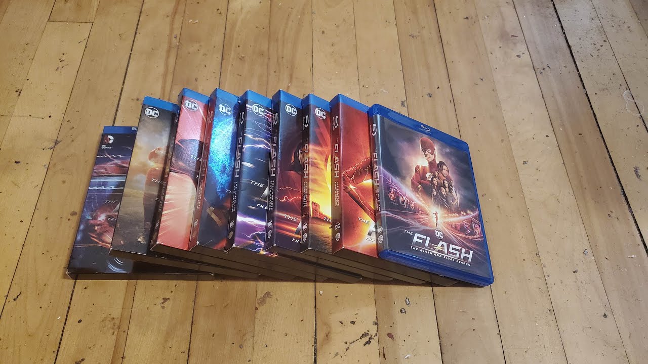 The Flash Complete Series Blu Ray & DVD Collection