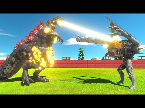 Epic War - Crazy Godzilla VS Kozarog Evolution + Chainsaw Scourge | ARBS | ARBS PLAY