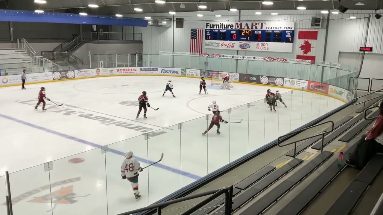 Game 22 Fairmont 3-1: Anthony scores with assists from Jensen and Easton