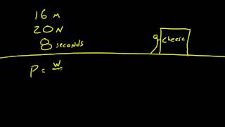 Physics Lecture - 26 - Work and Power