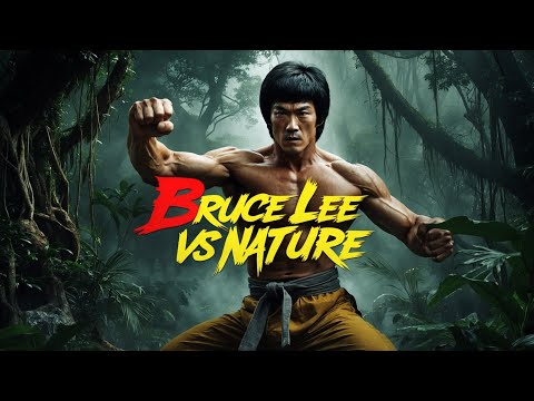 "Bruce Lee vs Nature – Can His Martial Arts Overcome the Wild Jungle?"