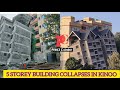5 STOREY KINOO BUILDING COLLAPSES LEANS INTO AN ADJACENT 7 STOREY BUILDING CRESTWOOD APARTMENT
