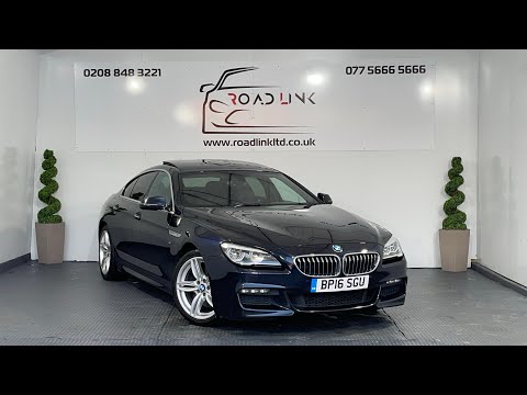 2016 BMW 6 SERIES 3.0 640D M SPORT GRAN COUPE