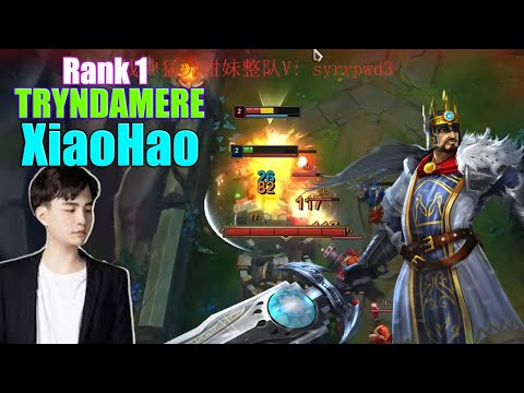 RANK 1 TRYNDAMERE - XIAOHAO TRYNDAMERE VS SHEN