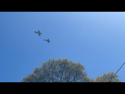 Saturday Plane Spotting at Home - Warbirds in Action, and More!
