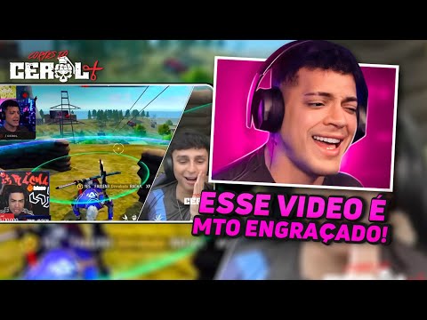 CEROL REACT: OS MELHORES MEMES DE FREE FIRE! | CORTES DO CEROL