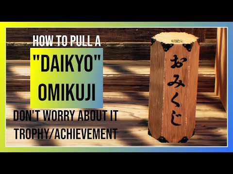 Ghostwire Tokyo: How to pull a "Daikyo" Omikuji (Don't Worry About It Trophy/Achievement)
