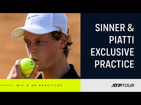 Sinner & Piatti Hit The Clay In Rome
