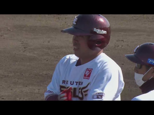 【ファーム】イーグルス・内田靖人 点差を広げる2点タイムリーヒット!! 2022年4月3日  東北楽天ゴールデンイーグルス 対 横浜DeNAベイスターズ