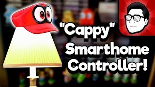 Cappy in REAL LIFE! Super Mario Odyssey Smart Home Controller - DIY! | Nintendrew
