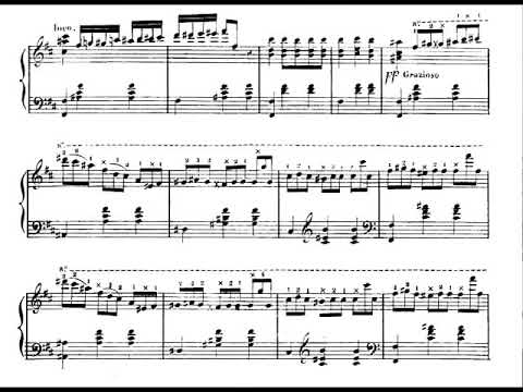 Louis M. Gottschalk - Souvenirs d´Andalousie for Piano Op. 22 (1851) [Score-Video]