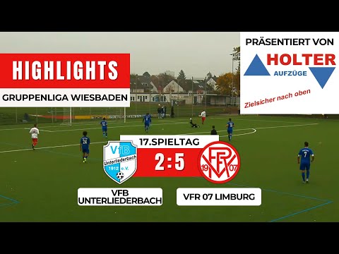 GL: VFB Unterliederbach - VfR 07 Limburg 2:5 | HIGHLIGHTS | 17.Spieltag