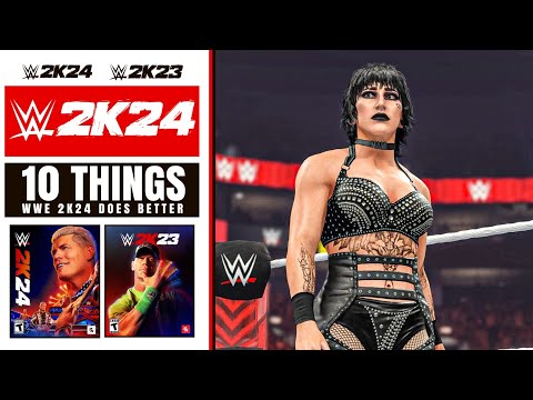 10 Things WWE 2K24 Does Better Than WWE 2K23