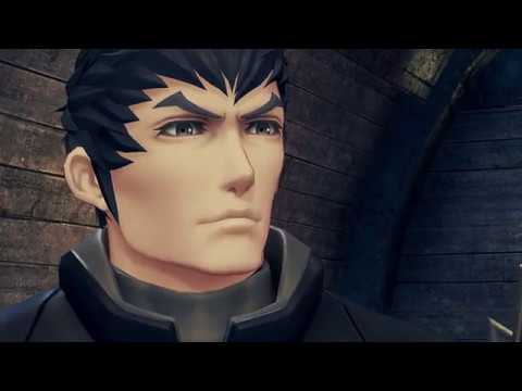 Xenoblade Chronicles 2 - Talk To Chairman Bana: Rex Meets Jin, Nia, Malos & Drumarch Cutscene (2019)