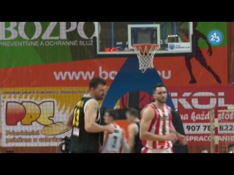 Basketbal, BC Prievidza - BK Inter Bratislava, 32. kolo - highlights