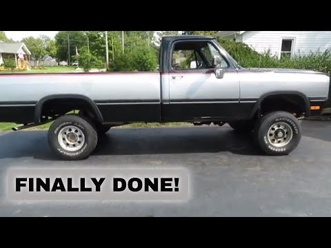 Rough Country Lift For My Dodge W150 Part 3
