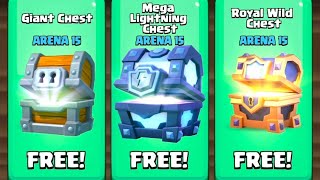 😱😱OPEN ALL CHEST IN CLASHROYAL FREE!#subscribe #clashroyale #supercell #games #gaming #op#titangamer