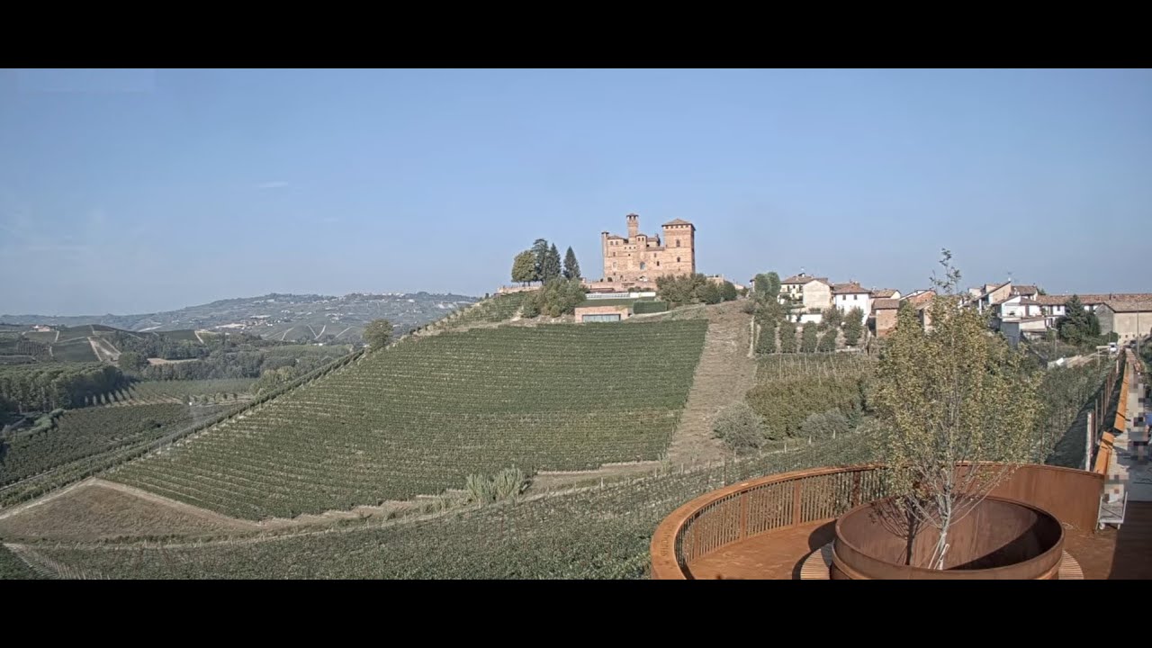 Live webcam view of Castillo de Grinzane Cavour y Viñedos