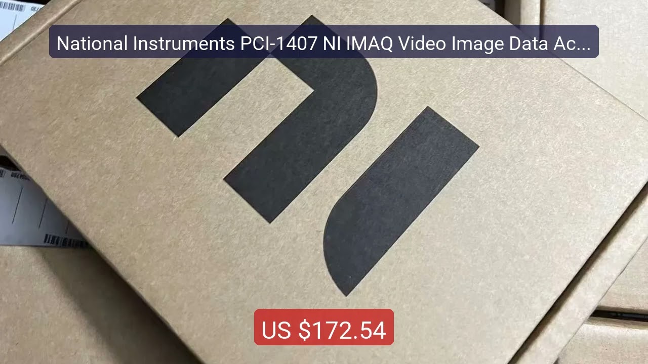 National Instruments PCI-1407 NI IMAQ Video Image Data Acqu... — Top Pick 2026 | Unbeatable Price!