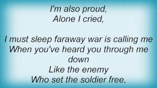 Robin Gibb - A Very Special Days Lyrics