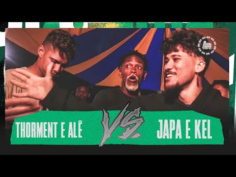 (SÓ MC DE NACIONAL 🔥🔥) JAPA (BA) E KEL (SP) X ALE E THORMENT - SEMI FINAL - COLISEU -EDIÇÃO 122