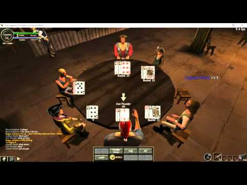 TLOPO Alpha Pirates Playing blackjack