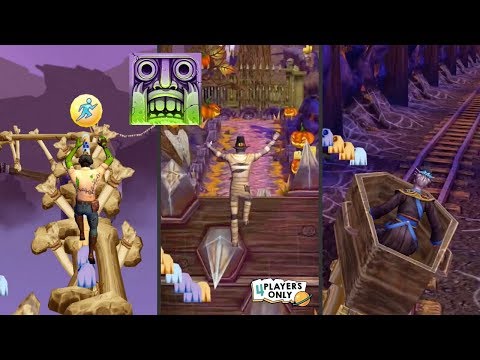 Temple Run 2 | GUY DANGEROUS FRANKENGUY Vs KARMA LEE VAMPIRE Vs BARRY BONES MUMMY