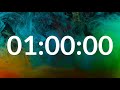 1 Hour Timer No Music with Alarm