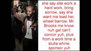 Mavado - Come Roun {RAW} LYRICS ON SCREEN (BIGSHIP RECORDS)