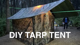 Tarp Wall Tent Camping