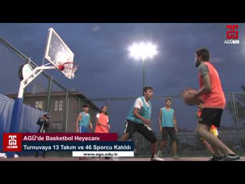 AGÜ TV -AGÜ'de Basketbol Heyecanı