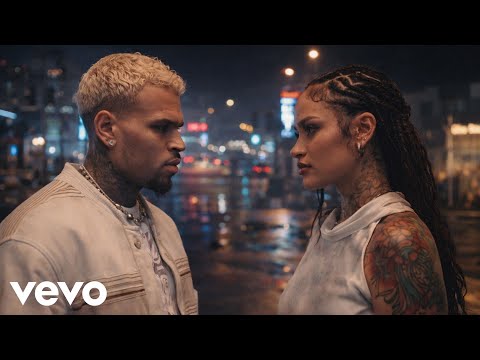 Chris Brown ft. Kehlani - Over again (Official Lyric Video) type song 