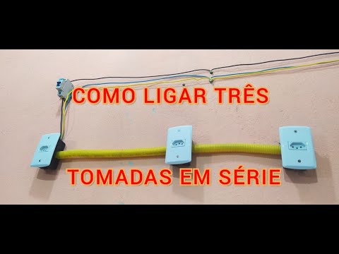 How to Connect Three Outlets in Series (Parallel)