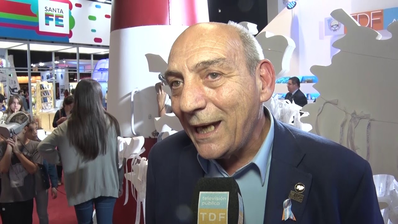 Tierra del Fuego en la Feria del Libro: Jorge Lopez,  Antártida