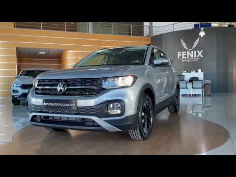 Volkswagen T-CROSS Advance TSI 2022 en color plata metalizado con llantas Rochester