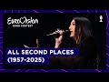All Second Places At The Eurovision Song Contest 1957 2025
