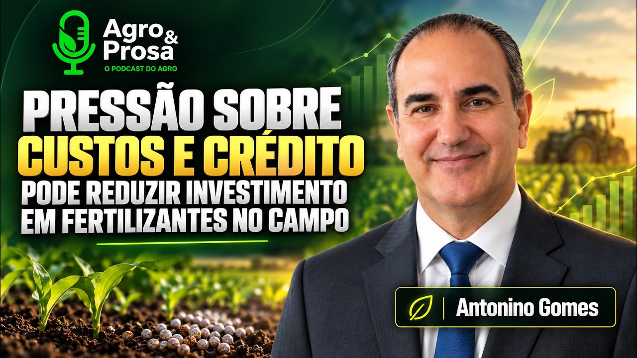 Crédito restrito ameaça reduzir uso de fertilizantes
