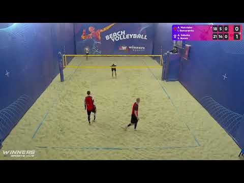 12:15 A. Matvieiev / I. Romanenko - A. Zabuha / S. Borets 24.12.2022 | Winners Beach Volleyball
