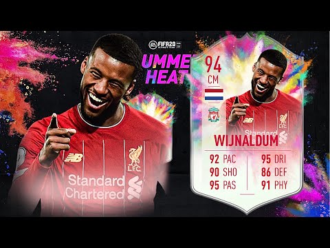 FIFA 20: GEORGINIO WIJNALDUM 94 SUMMER HEAT PLAYER REVIEW I FIFA 20 ULTIMATE TEAM