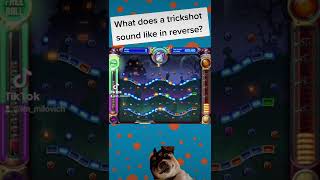 Ever wondered what a Peggle trickshot sounds like in reverse? 🤔 #peggle #speedrun #reverse #gaming