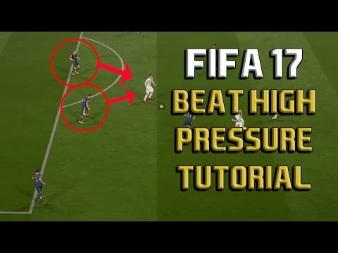 HOW TO BEAT HIGH PRESSURE DEFENDERS - Fifa 17 DUMMY Tutorial - Exploit Open Space