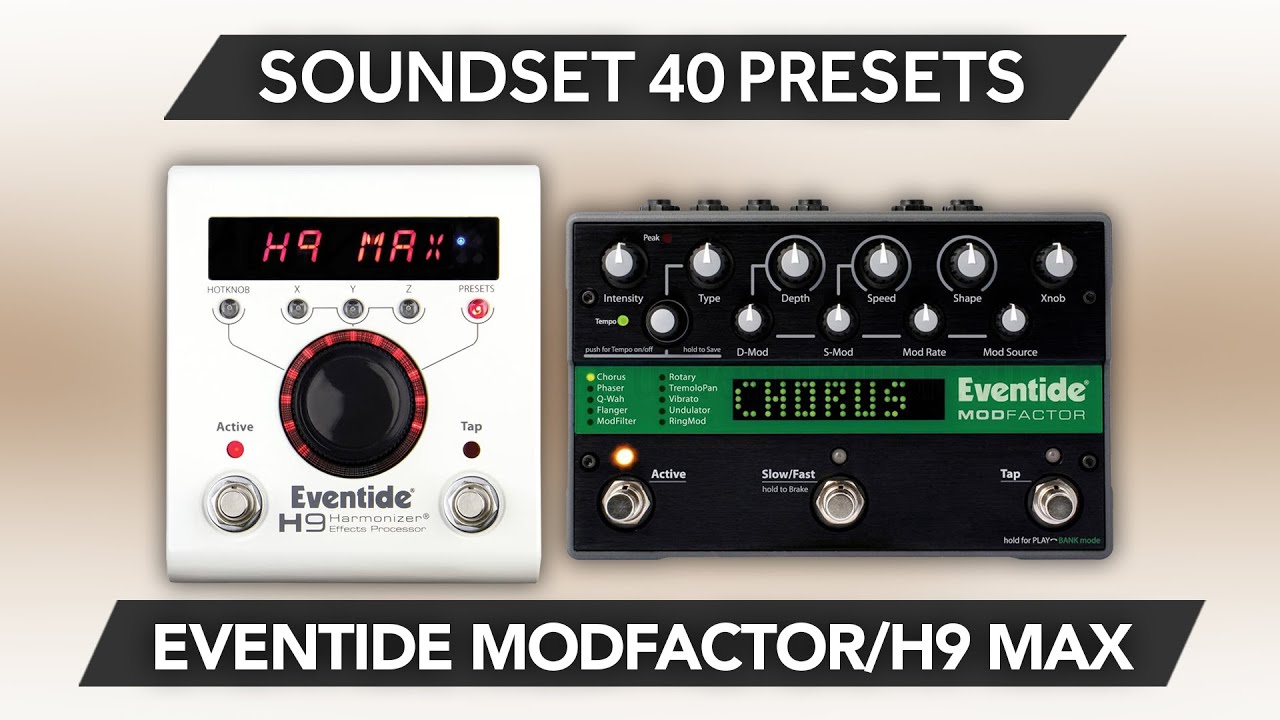 LFO136 - Dimension - Eventide Modfactor H9 ( 40 presets ) - Video Preview 1